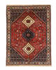 Yalameh Red Hand Knotted 50 X 68  Area Rug 834-132447 Thumb 0