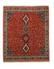 Yalameh Red Hand Knotted 54 X 65  Area Rug 834-132452 Thumb 0