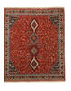 Yalameh Red Hand Knotted 54 X 65 Area Rug 834-132452 Thumb 0
