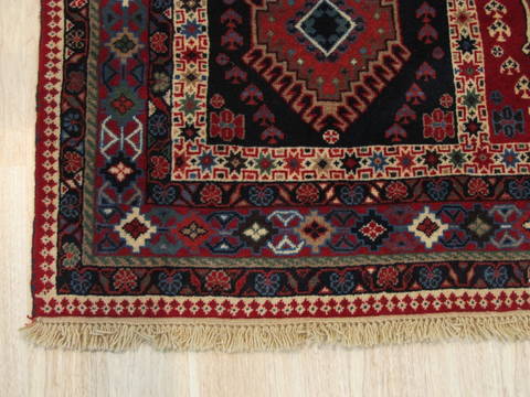 Yalameh Blue Hand Knotted 51 X 711 Area Rug 834-132454 Image 1