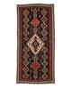 Kilim Black Runner Hand Knotted 47 X 100 Area Rug 834-132475 Thumb 0