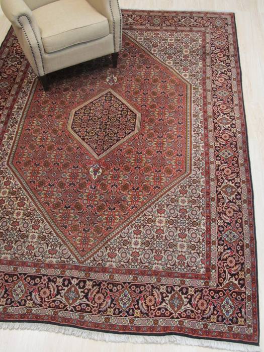 Bidjar Red Hand Knotted 66 X 99 Area Rug 834-132485 Image 3