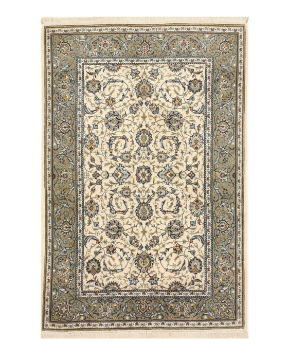 Kashan Red Hand Knotted 47 X 73 Area Rug 834-132499 Image 0