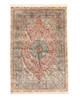 Sarouk Blue Hand Knotted 45 X 73 Area Rug 834-132500 Thumb 0