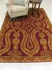 Indo-Nepal Red Hand Knotted 63 X 90  Area Rug 834-132508 Thumb 3