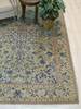Kashan Green Hand Knotted 76 X 102 Area Rug 834-132510 Thumb 3