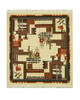 Beige Square Hand Knotted 66 X 73 Area Rug 834-132517 Thumb 0