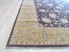 Agra Brown Hand Knotted 710 X 103  Area Rug 834-132545 Thumb 1