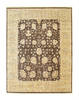 Agra Brown Hand Knotted 710 X 103  Area Rug 834-132545 Thumb 0