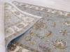 Agra Grey Runner Hand Knotted 27 X 711 Area Rug 834-132555 Thumb 2