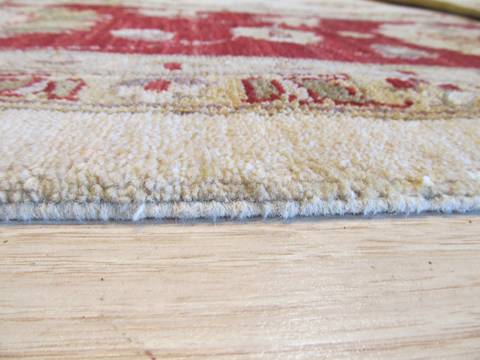 Pishavar White Hand Knotted 103 X 140 Area Rug 834-132558 Image 4