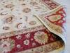 Pishavar White Hand Knotted 103 X 140  Area Rug 834-132558 Thumb 2