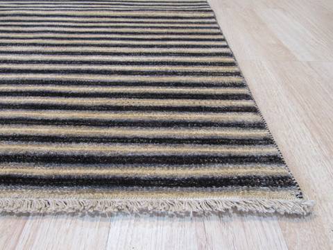 Beige Hand Knotted 91 X 120 Area Rug 834-132564 Image 1