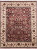 Jaipur Red Hand Knotted 81 X 102 Area Rug 905-132581 Thumb 0