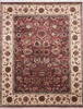 Jaipur Red Hand Knotted 81 X 102  Area Rug 905-132581 Thumb 0