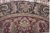 Jaipur Red Round Hand Knotted 60 X 60 Area Rug 905-132582 Thumb 3