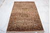 Jaipur Beige Hand Knotted 42 X 60 Area Rug 905-132583 Thumb 1