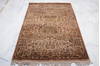 Jaipur Beige Hand Knotted 42 X 60  Area Rug 905-132583 Thumb 4