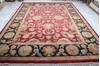 Jaipur Red Hand Knotted 91 X 121 Area Rug 905-132584 Thumb 1