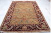 Jaipur Brown Hand Knotted 62 X 88  Area Rug 905-132585 Thumb 2