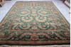 Jaipur Green Hand Knotted 91 X 121  Area Rug 905-132586 Thumb 1