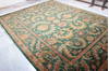 Jaipur Green Hand Knotted 91 X 121 Area Rug 905-132586 Thumb 3