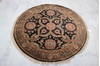 Jaipur Black Round Hand Knotted 411 X 411  Area Rug 905-132595 Thumb 4