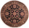 Jaipur Black Round Hand Knotted 411 X 411  Area Rug 905-132595 Thumb 0