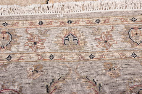 Chobi Grey Hand Knotted 41 X 61 Area Rug 905-132599 Image 2