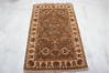 Chobi Brown Hand Knotted 31 X 52  Area Rug 905-132600 Thumb 1