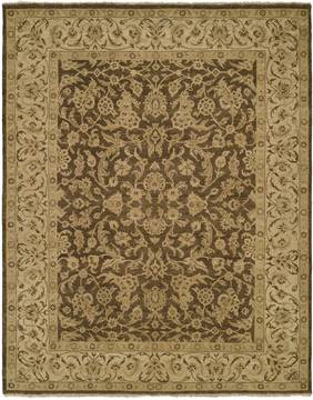 Kalaty ALLEGRO Brown Rectangle 10x14 ft Wool Carpet 132622