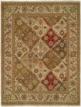 Kalaty ALLEGRO Beige Rectangle 2x3 ft Wool Carpet 132635
