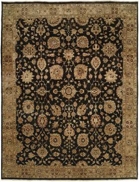 Kalaty ANGORA Black Rectangle 11x16 ft Wool Carpet 132689