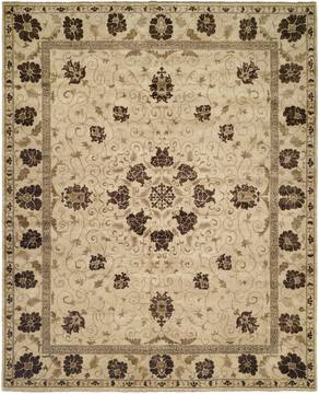 Kalaty ANTALYA Beige Rectangle 12x15 ft Wool Carpet 132695