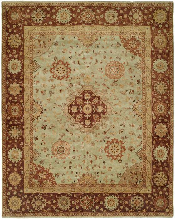 Kalaty ANTALYA Green 40 X 60 Area Rug AT-387 46 835-132712 Image 0