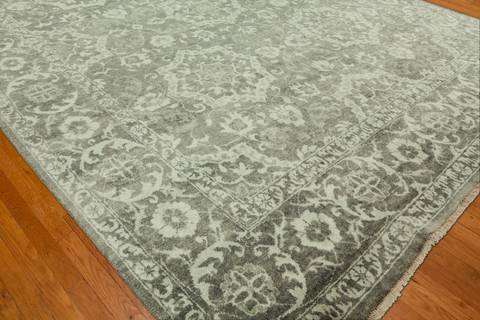 Kalaty ANTALYA Green 120 X 150 Area Rug AT-391 1215 835-132738 Image 1