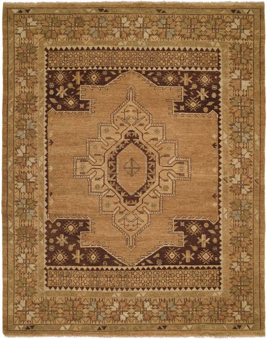 Kalaty CAROL BOLTON Brown 60 X 90 Area Rug CB-905 69 835-132827 Image 0