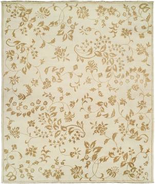 Kalaty CAROL BOLTON White Rectangle 12x18 ft Wool Carpet 132837