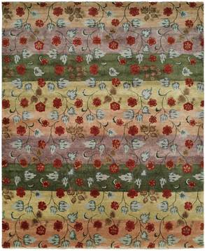 Kalaty CAROL BOLTON Multicolor Rectangle 10x14 ft Wool Carpet 132844