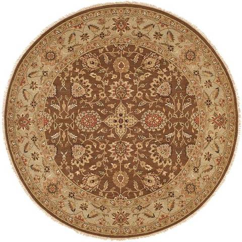 Kalaty CASPIAN Brown Round 80 X 80 Area Rug CP-811 R8 835-132857 Image 0