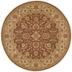 Kalaty CASPIAN Brown Round 8'0" X 8'0" Area Rug CP-811 R8 835-132857