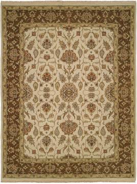 Kalaty CASPIAN Beige Rectangle 2x3 ft Wool Carpet 132858