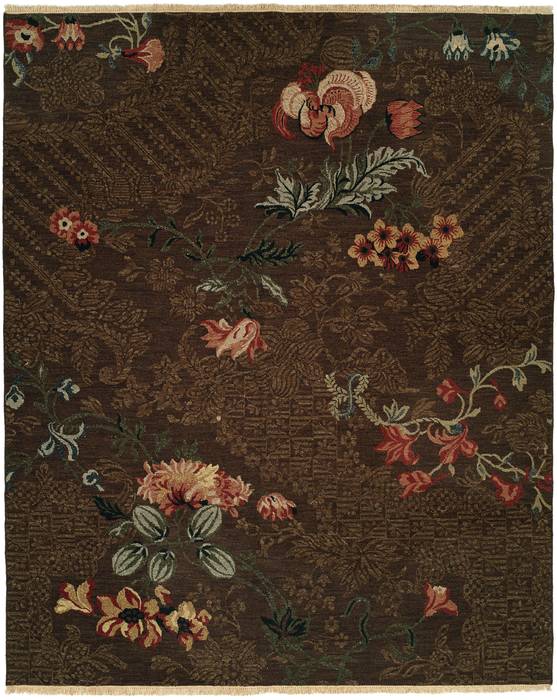 Kalaty CASPIAN Brown 120 X 150 Area Rug CP-817 1215 835-132869 Image 0