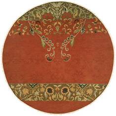 Kalaty CASPIAN Red Round 8'0" X 8'0" Area Rug CP-818 R8 835-132886