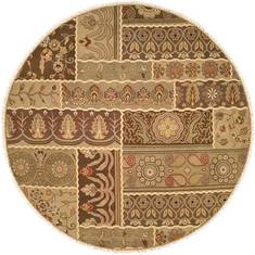 Kalaty CASPIAN Green Round 6'0" X 6'0" Area Rug CP-822 R6 835-132897