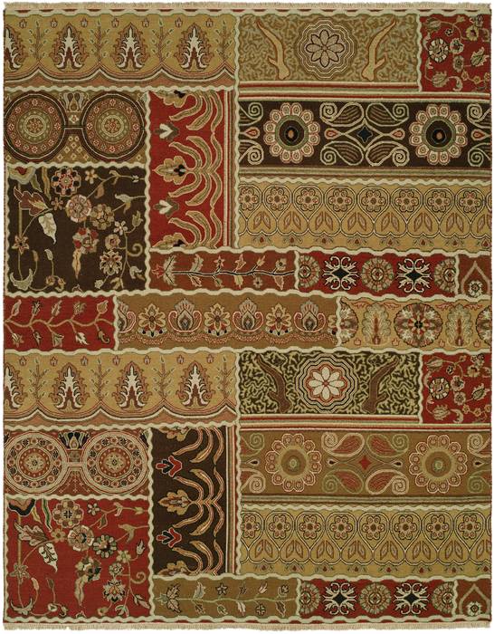 Kalaty CASPIAN Brown Runner 26 X 100 Area Rug CP-823 2610 835-132902 Image 0