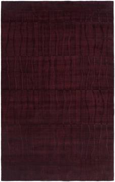 Kalaty ECHO Purple Rectangle 5x8 ft Wool Carpet 132971