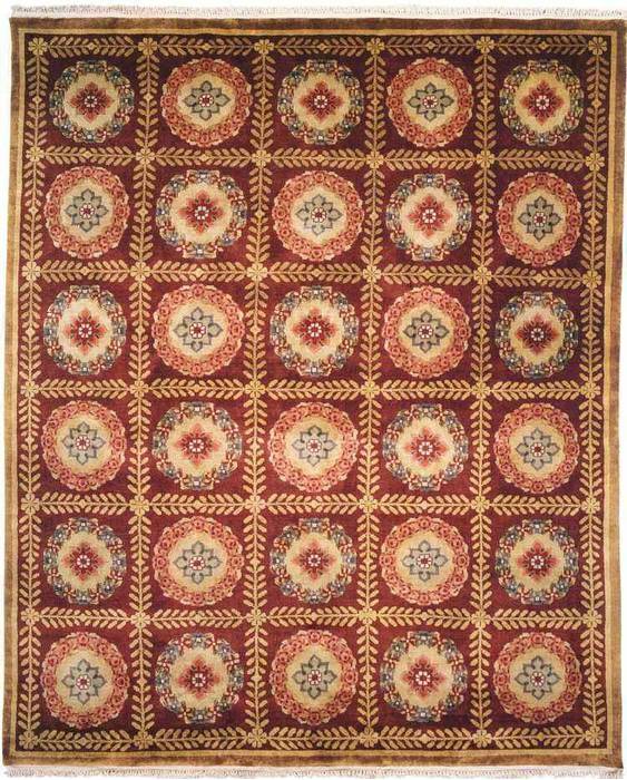 Kalaty CHANTAL Red 90 X 120 Area Rug FC-641 912 835-132998 Image 0