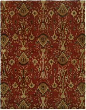 Kalaty HEIRLOOM Red Rectangle 6x9 ft Wool Carpet 133101