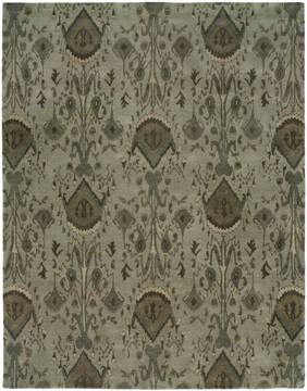 Kalaty HEIRLOOM Green Runner 10 to 12 ft Wool Carpet 133115